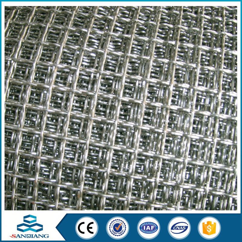 Cheap Price 304 stainless steel crimped wire mesh screen