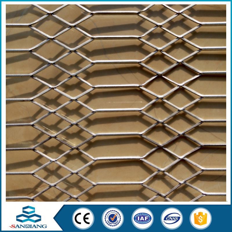 exterior wall cladding galvanized steel expanded metal mesh price