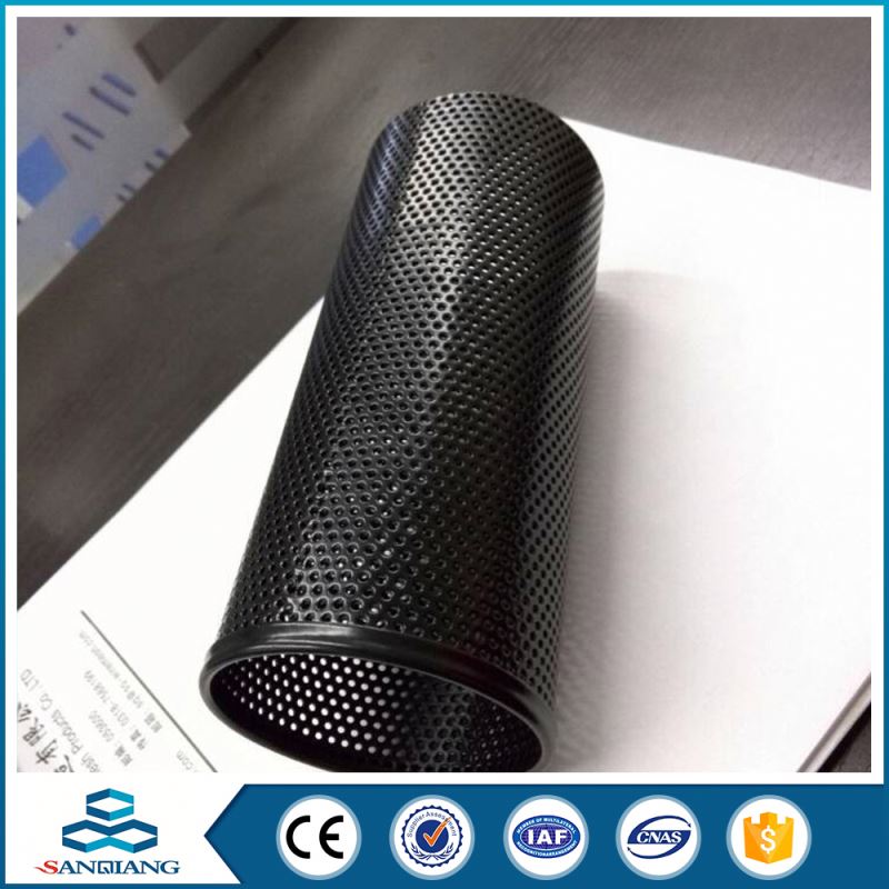 china supplier new coming the filter barrel perforated metal sheet mesh