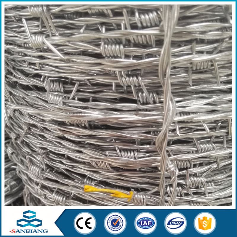 china suppliers low carbon galvanized razor barbed wire