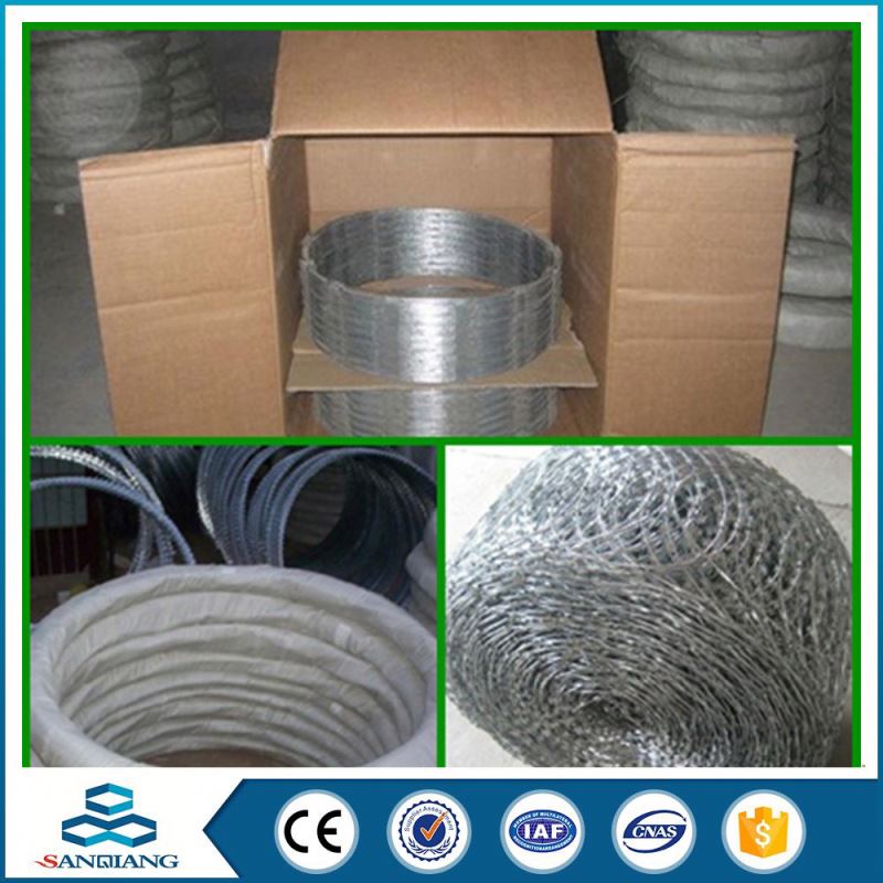 china wholesale custom best quality 2.5mm electric galvanized concertina barbed wire