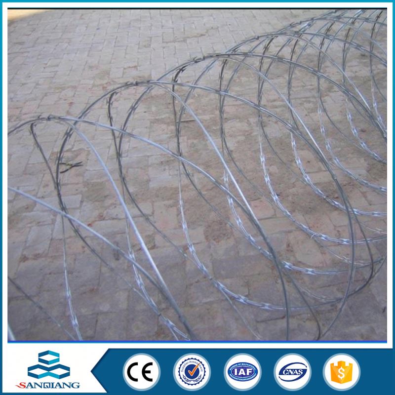 All Normal Sizes flat wrap razor wire mesh fencing prices