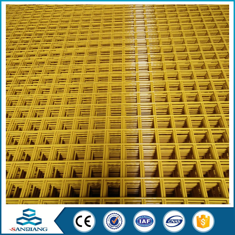 High Quality heavy gauge 2x2 galvanized welded wire mesh fence panel