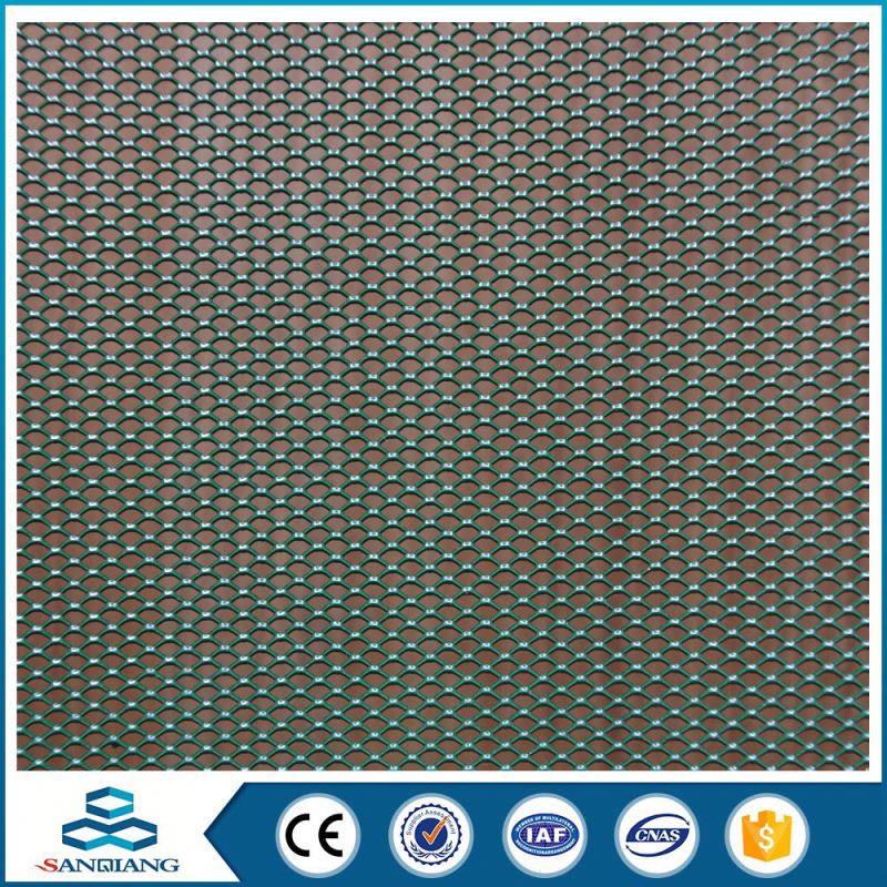 small hole favorable price good quality vinyl coated expanded metal mesh