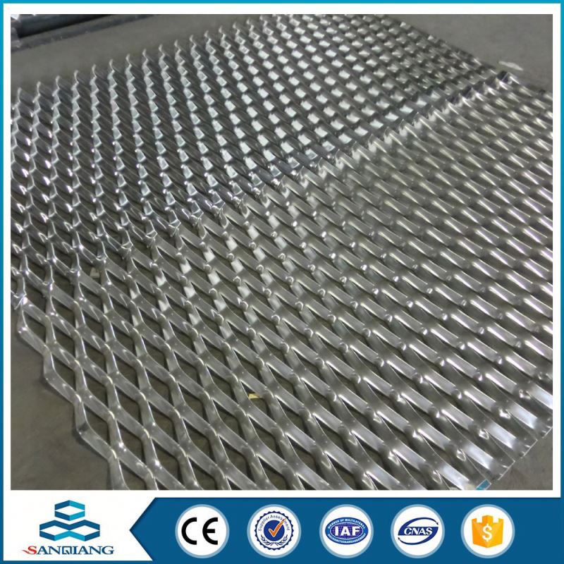 anodize aluminum expanded metal mesh for curtain wall panel