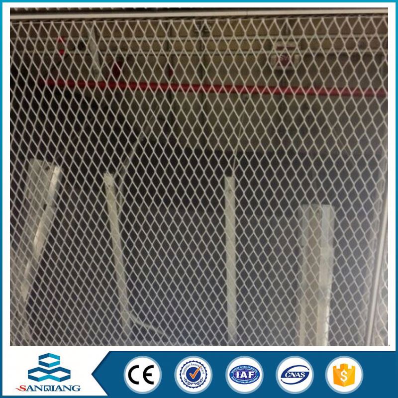 Big Production Ability 7mm*14mm diamond gold expanded metal mesh lath