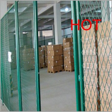 Expanded Metal Fence