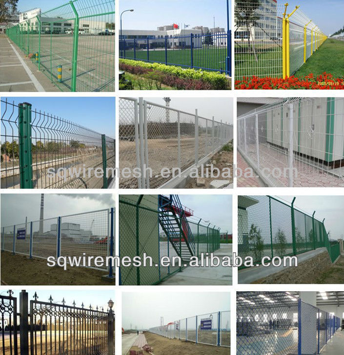 Anping Factory triangular bending wire mesh fence