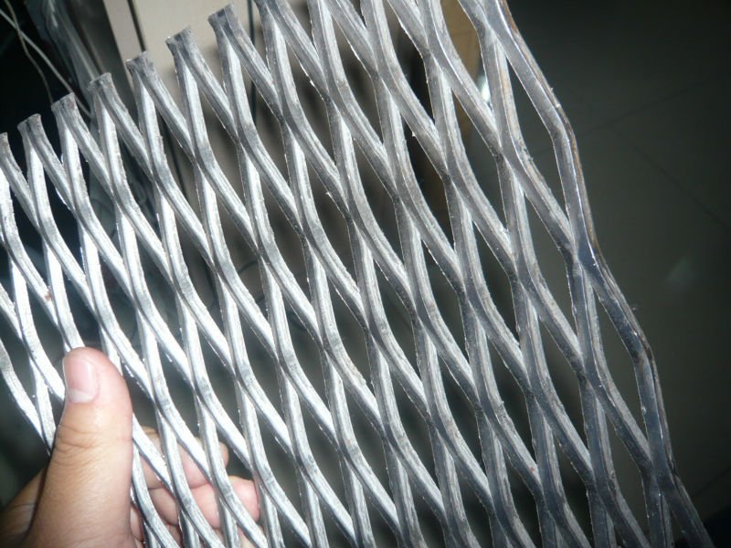 expanded metal mesh (manufacture)
