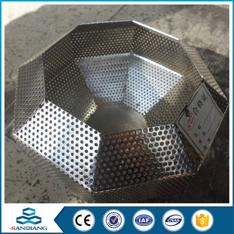 iso9001 cheap rice hole perforated metal mesh