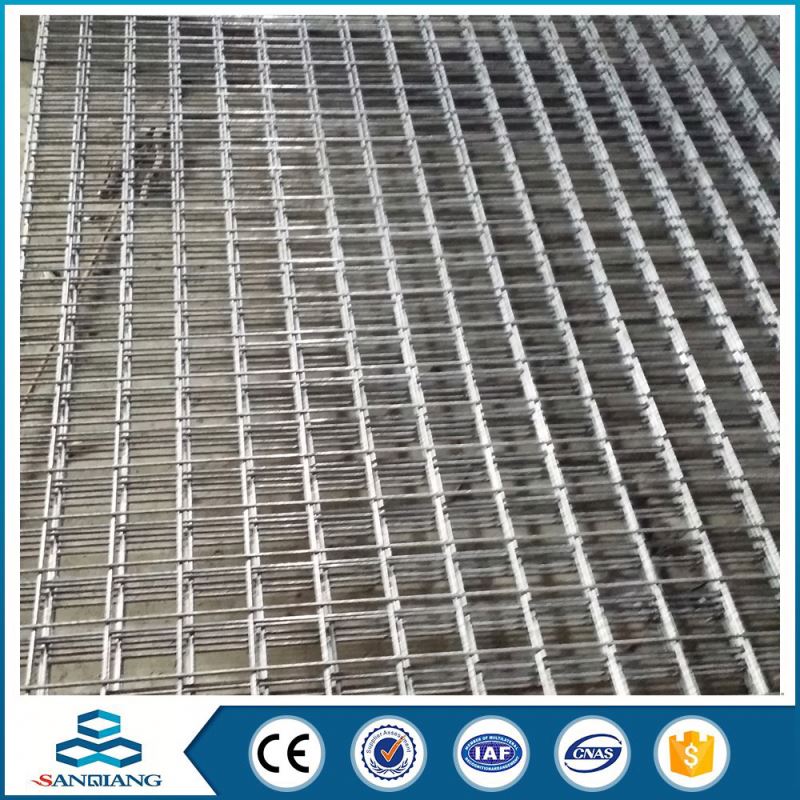 self colour 6x6 reinforcing welded wire mesh panels in 6 gauge