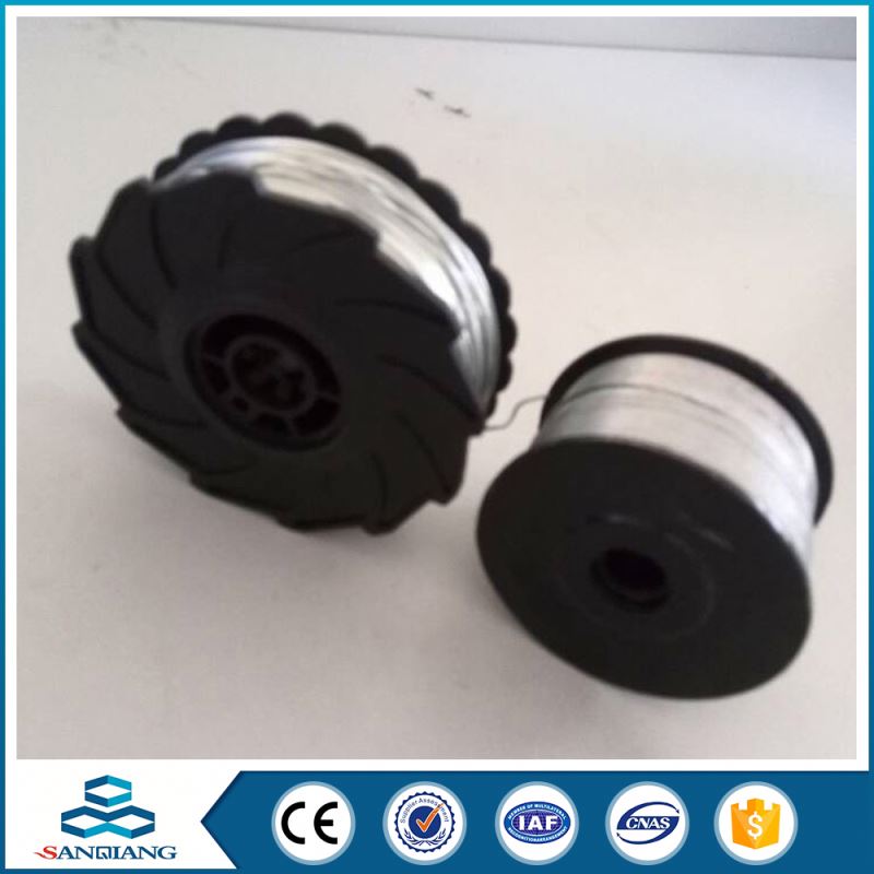 plastic pvc coated galvanized iron wire inside for bailing wire