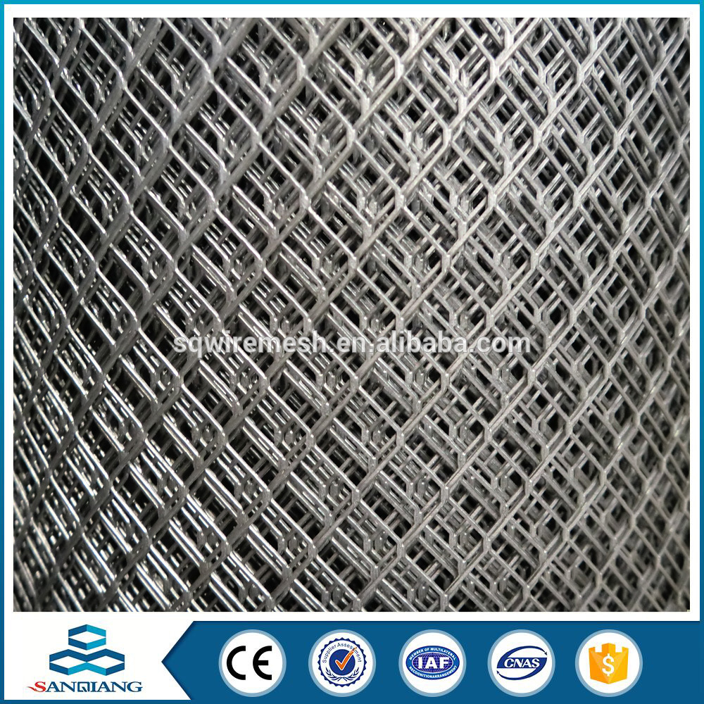 heavy duty small hole thick expanded metal mesh factory
