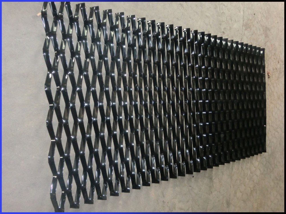aluminum expanded metal steel mesh extrusion profiles for windows and