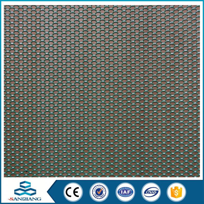 heavy-duty small hole galvanized bbq grill expanded metal mesh