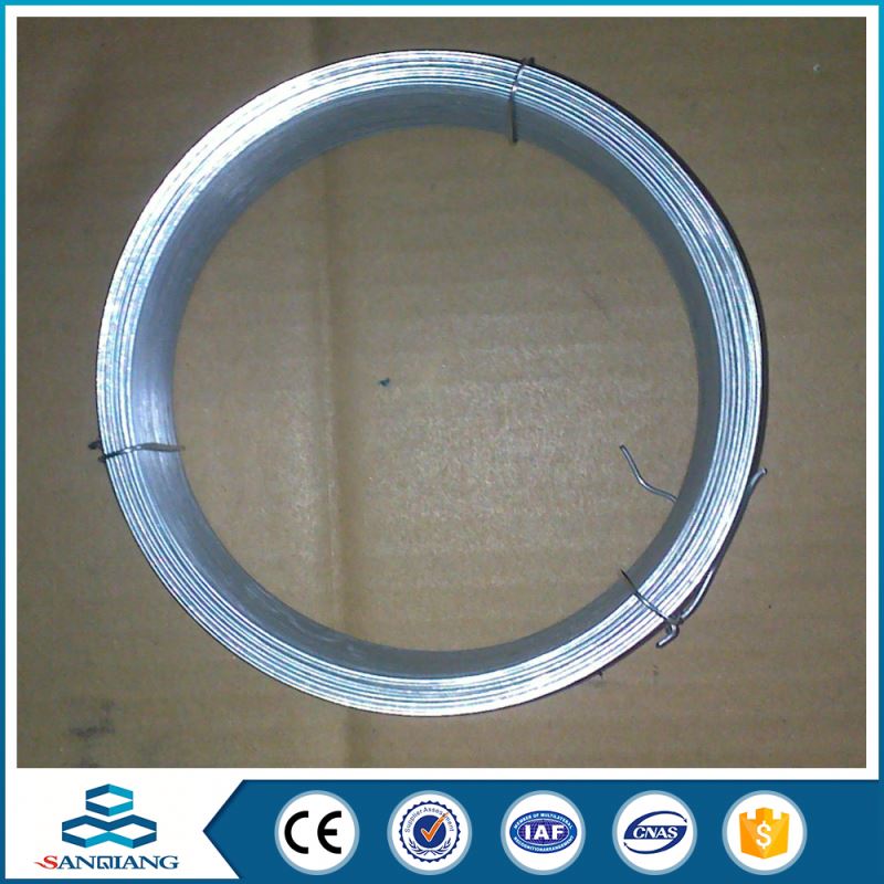 factory hot dipped electro galvanized iron wire for making machine