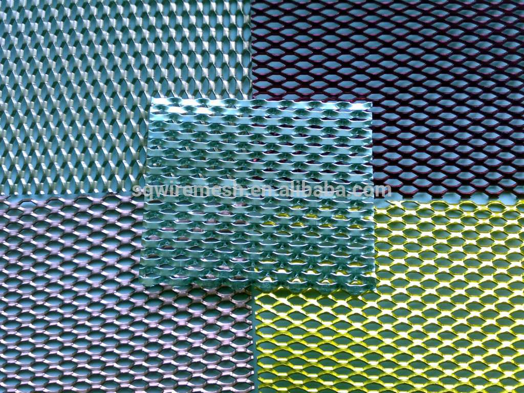 mini Aluminum Expanded Metal Mesh/small hole expanded wire mesh for decoration