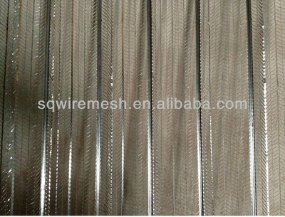 ISO stainless steel expanded rib lath mesh manufacture