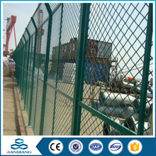 competitive price 358 galvanized and pvc coated triangle bent fence