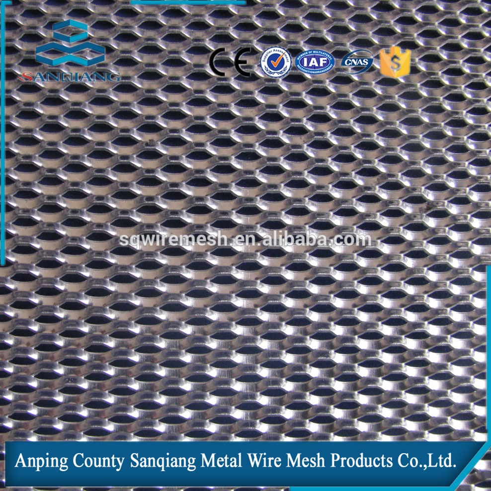 1/4 inch expanded metal mesh-SQ