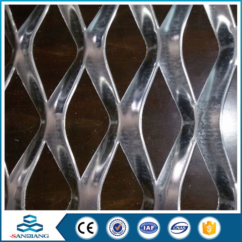 10m length hexagonal hole aluminum sheet expanded metal mesh