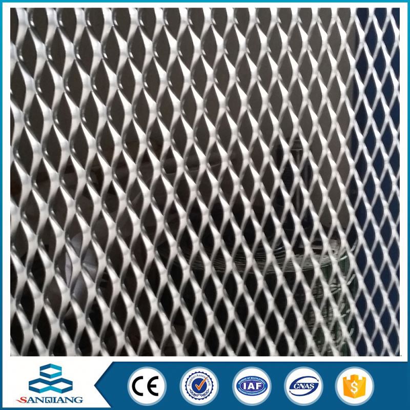 high quality with low price galvanized expanded metal mesh price for walkways