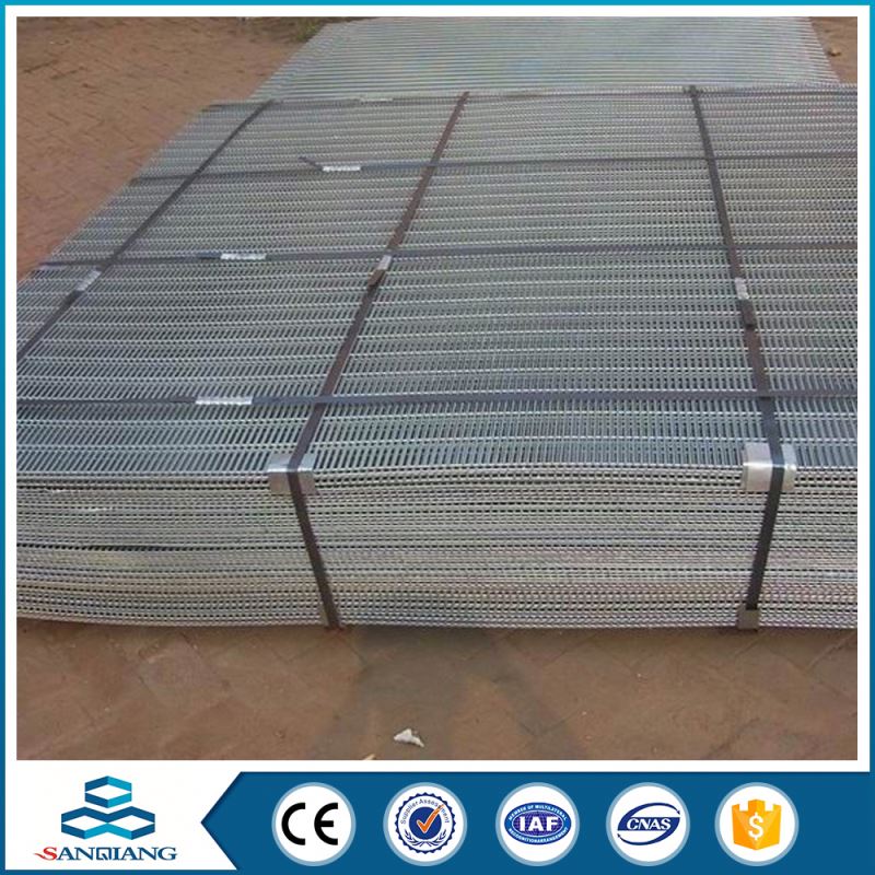 hot dipped galvanized green pvc welded wire mesh panel 2&quot;*4&quot;
