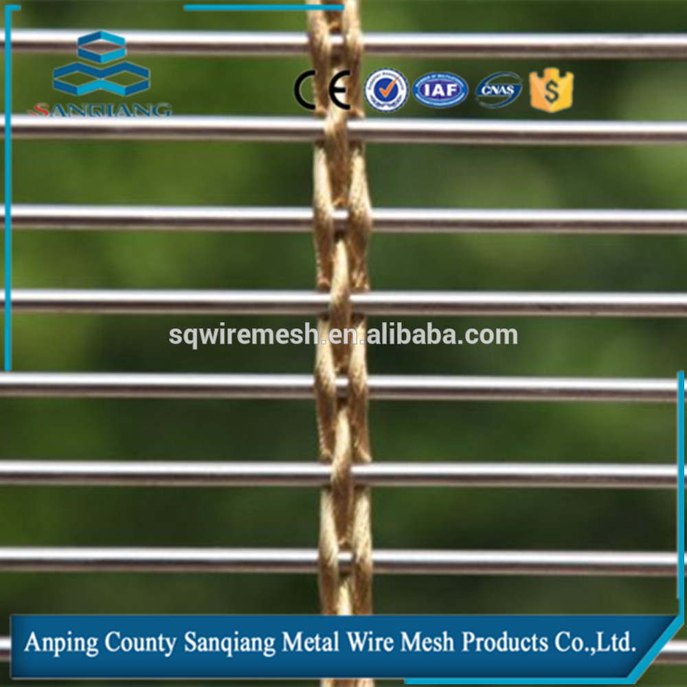 Woven wire drapery/Decorative metal woven curtain