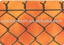 chain link fence / diamond wire mesh